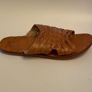 Beek tan sandals - ON HOLD